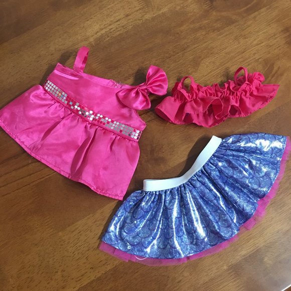 Build A Bear Outfit 3 Piece Set - Picture 1 of 4